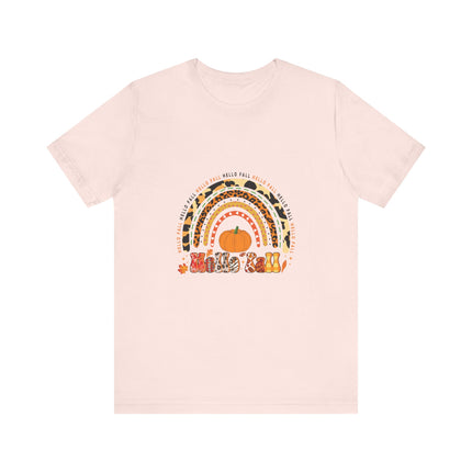 Hello Fall Rainbow Tee