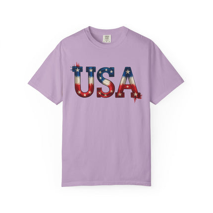 Bold Star Spangled USA Tee