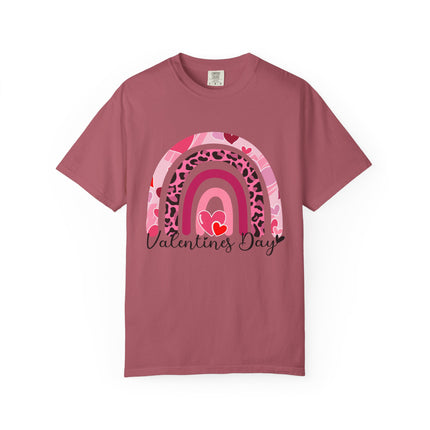 Valentine Rainbow Hearts Tee