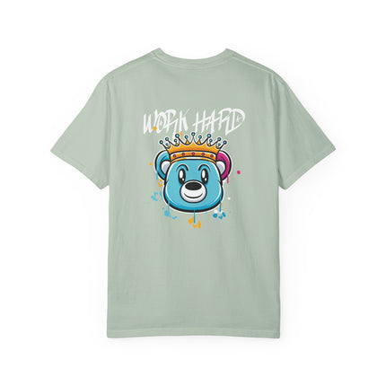 Work Hard Crowned Bear Tee