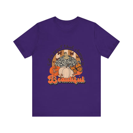 Change Is Beautiful Fall Tee