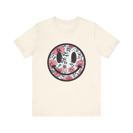 Floral Smiley Tee