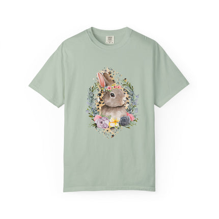 Leopard Floral Bunny Tee