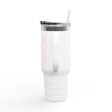 Minimalist LOVE Insulated Travel Mug – 40oz