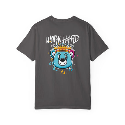 Work Hard Crowned Bear Tee