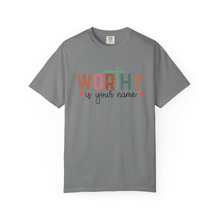 Worthy Is Your Name Cross Tee