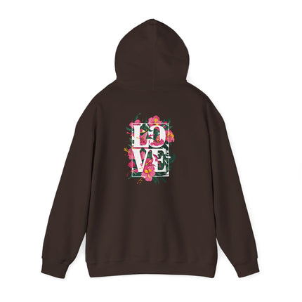 Floral Love Statement Hoodie