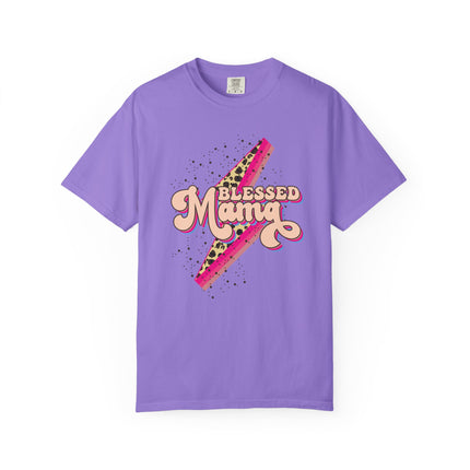 Blessed Mama Retro Bolt Tee