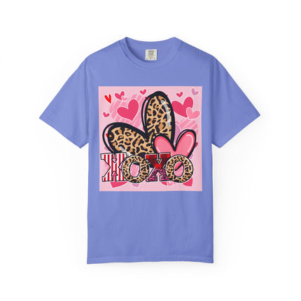 XOXO Leopard Hearts Valentine Tee