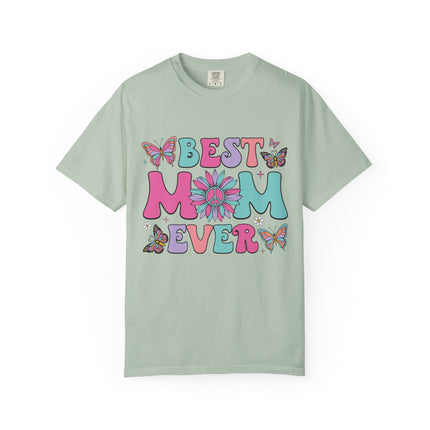 Butterfly Bloom Best Mom Ever Tee