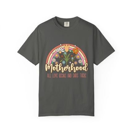 Motherhood Love Rainbow Tee