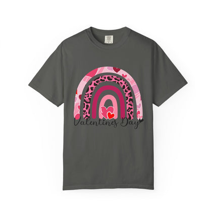 Valentine Rainbow Hearts Tee