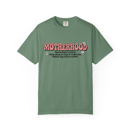 Motherhood Rockin' Quote Tee