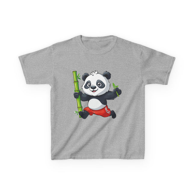Happy Panda Bamboo Kids T-Shirt