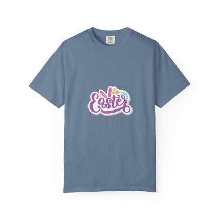 Purple Script Easter Tee
