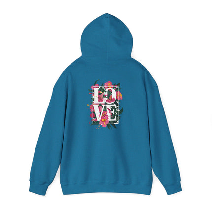Floral Love Statement Hoodie