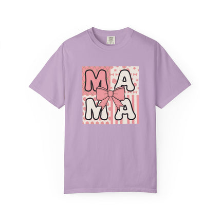 Pink Patchwork Mama T-Shirt