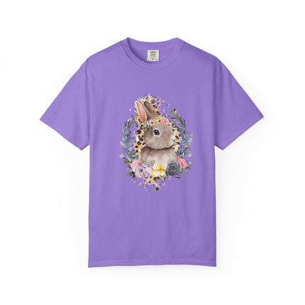 Leopard Floral Bunny Tee