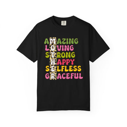 Mother Acronym Leopard Tee