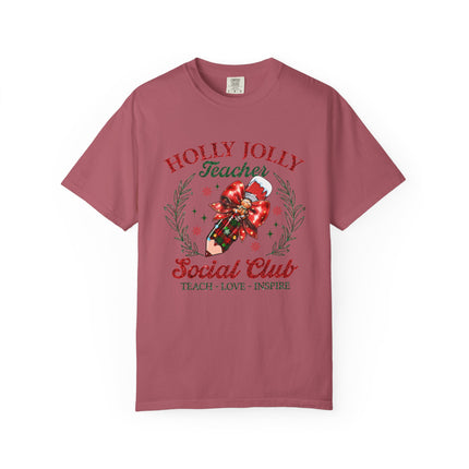 Holly Jolly Teacher Tee