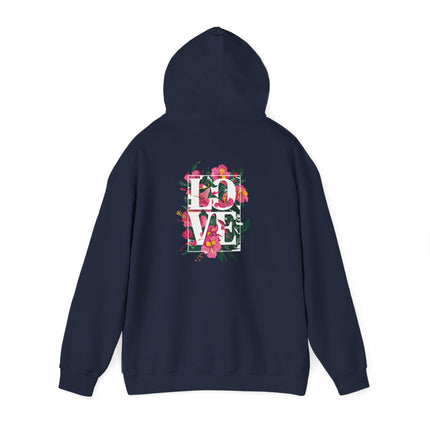 Floral Love Statement Hoodie