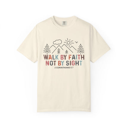 Walk by Faith Scripture Tee