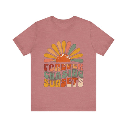 Chasing Sunsets Retro Tee