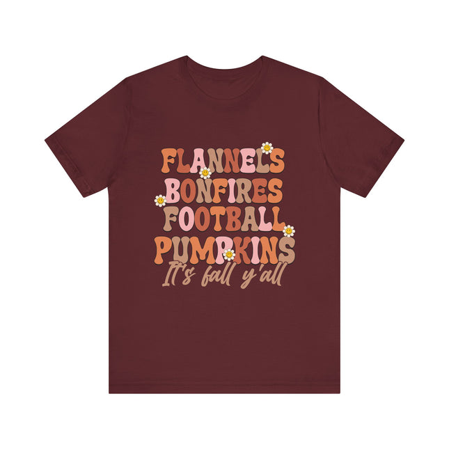 It's Fall Y’all List Tee
