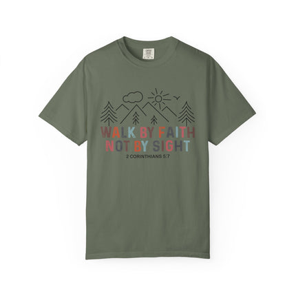 Walk by Faith Scripture Tee