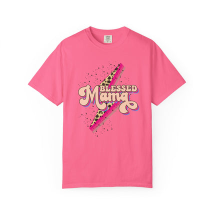 Blessed Mama Retro Bolt Tee