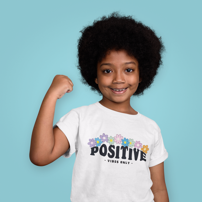 Positive Vibes Only Kids T-Shirt