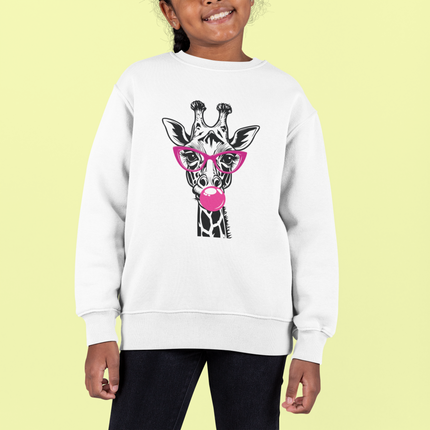 Glam Giraffe – Youth Sweatshirt